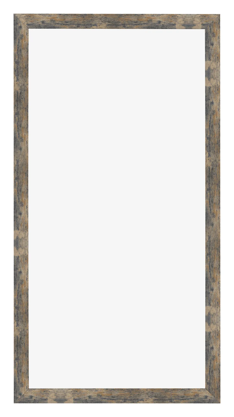 Bilderrahmen 45x80 cm - Blau Gold Meliert - MDF - Bologna