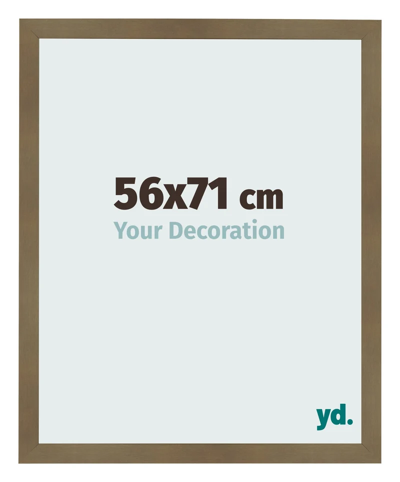 Bilderrahmen 56x71 cm - Bronze Dekor - MDF - Bologna