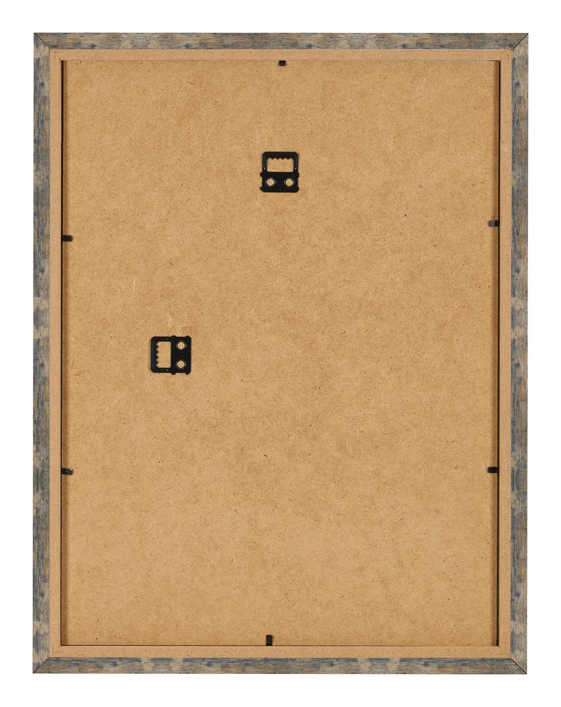 Bilderrahmen 48x64 cm - Blau Gold Meliert - MDF - Bologna