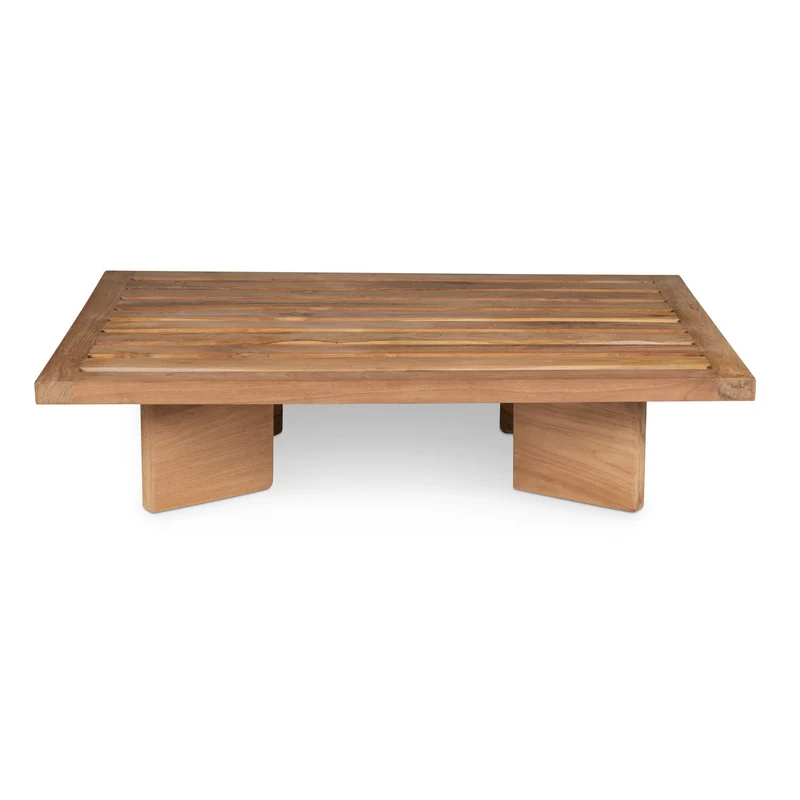 Outdoor Couchtisch Lounge Teakholz 90cm - Detjer