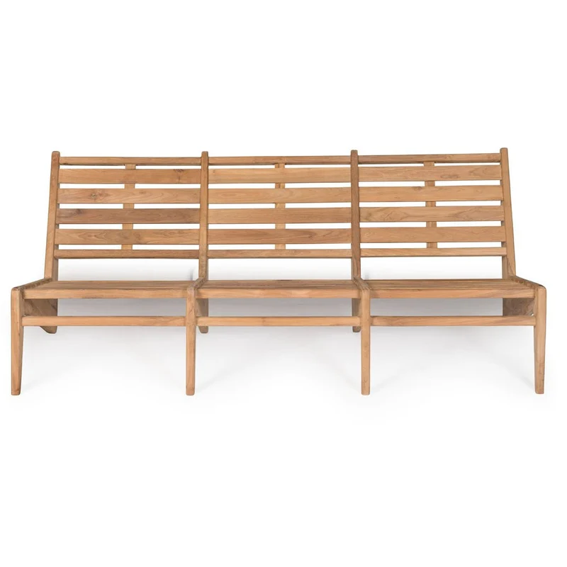 Outdoor Loungesofa Kangaroo 3-Sitzer Teakholz - Detjer