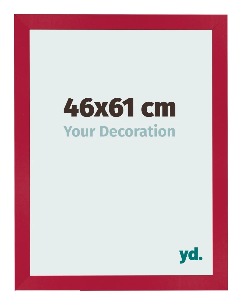Bilderrahmen 46x61 cm - Rot - MDF - Bologna
