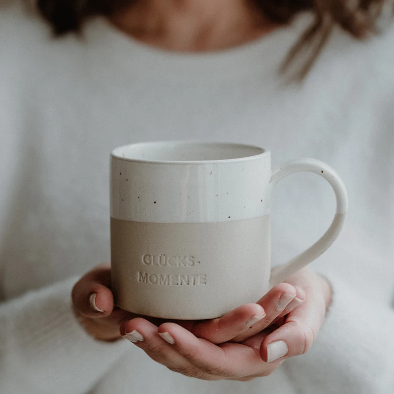 Tasse - groß - Glücksmomente