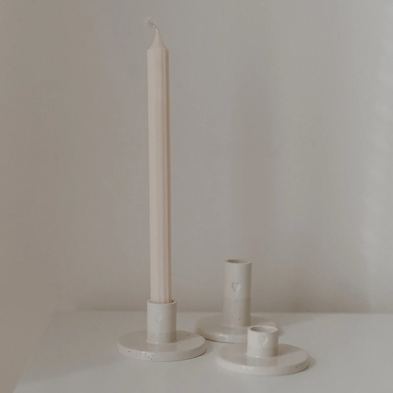 Kerzenständer - Herz - M