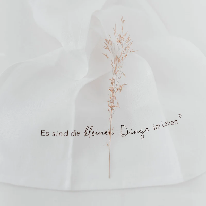 Geschirrtuch • 100% Leinen • Schönes buntes Leben