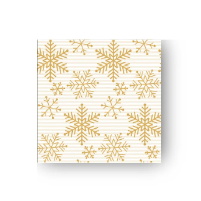 Papierserviette M • Falling Crystal Gold