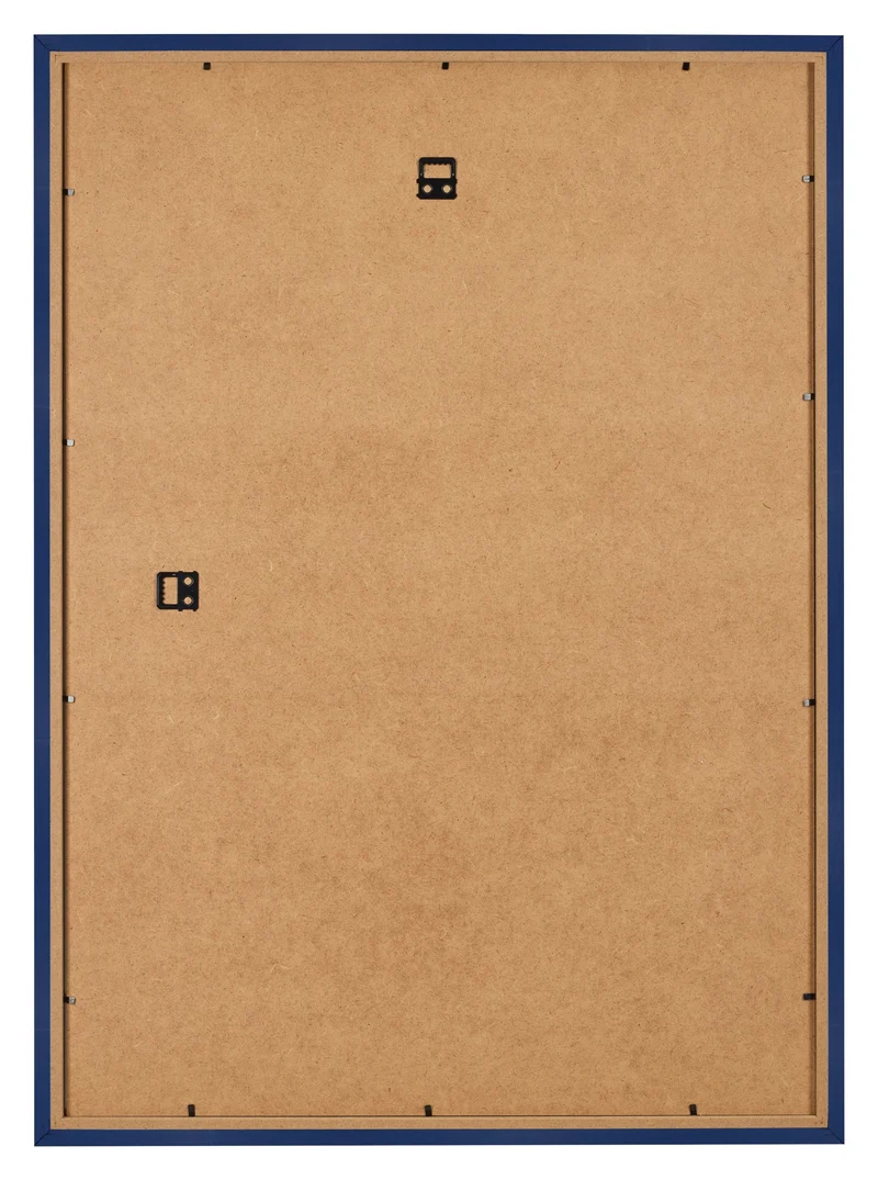 Bilderrahmen 60x84 cm - Dunkelblau Gewischt - MDF - Bologna