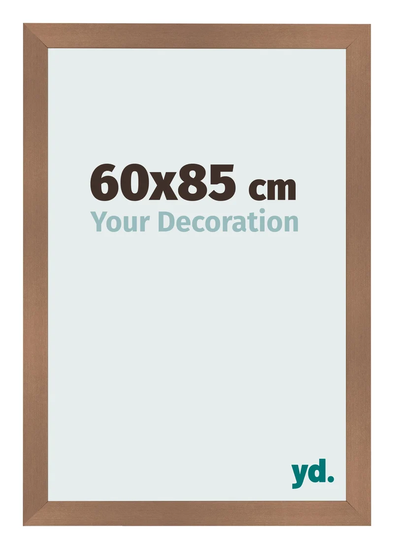 Bilderrahmen 60x85 cm - Kupfer Dekor - MDF - Bologna