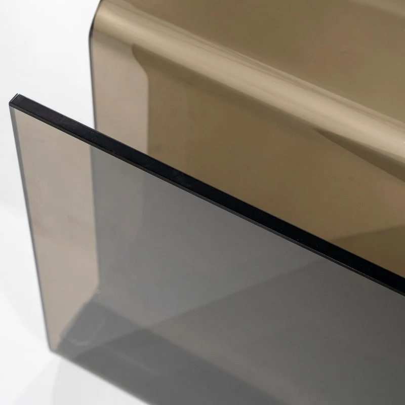 Beistelltisch Shadow Braun Glas - By-Boo