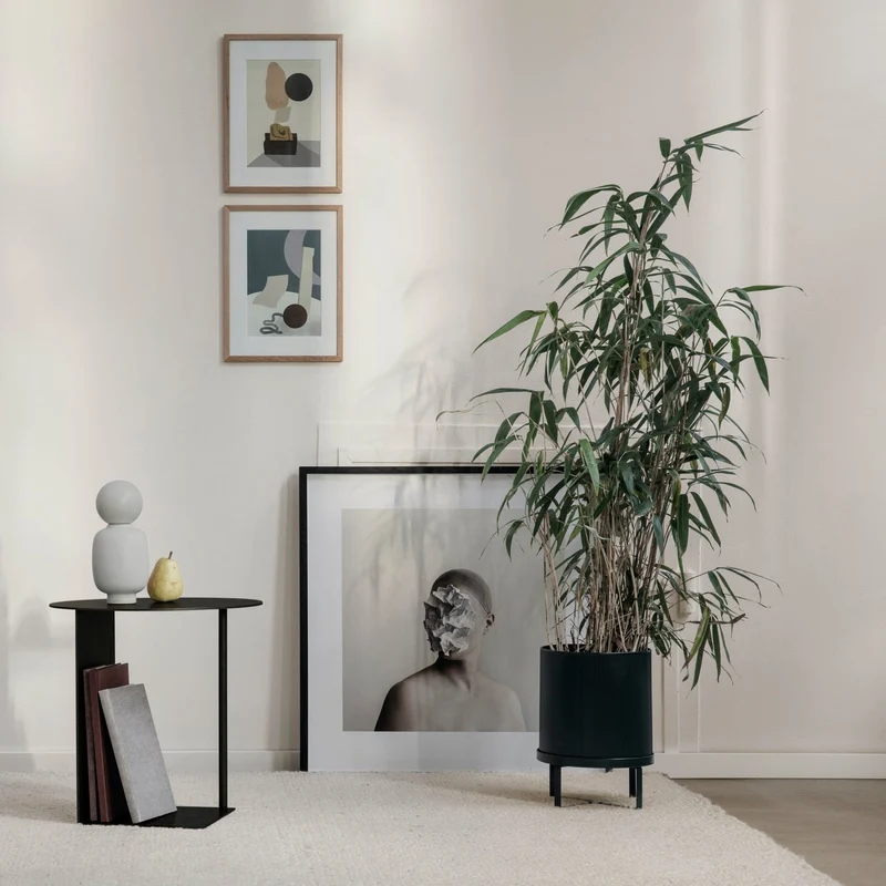Bau Pot small Blumentopf dark green - ferm Living