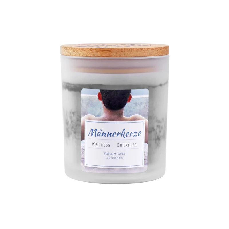 Wellnesskerze • Männerkerze