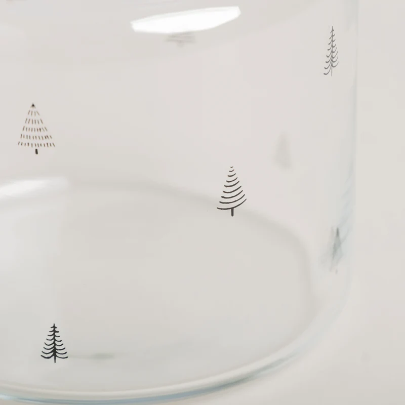 Windlicht • Vase • Bäume • M