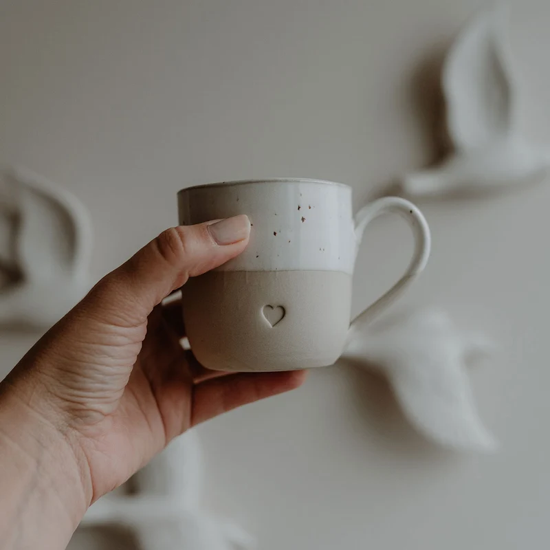 Cappuchino Tasse • Herz