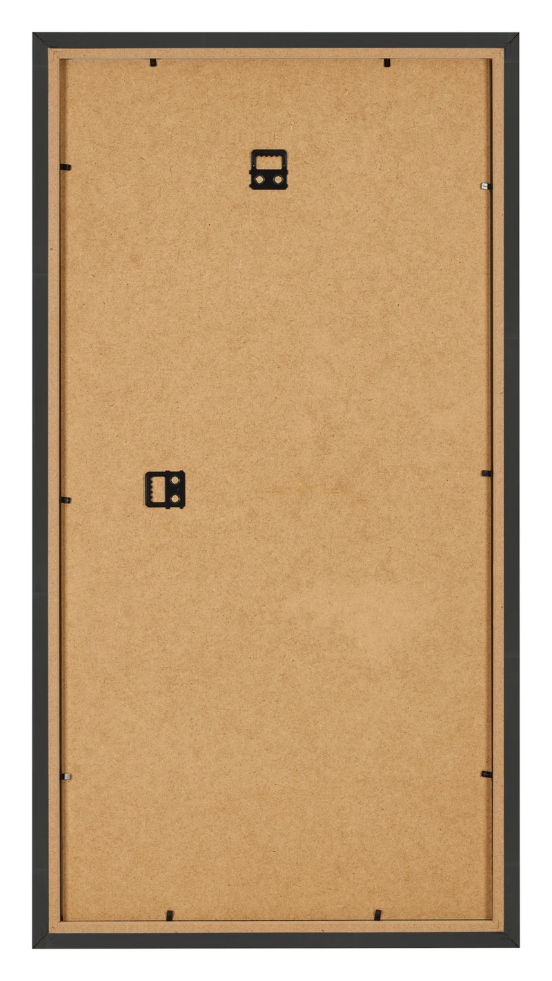 Bilderrahmen 40x70 cm - Schwarz Gemasert - MDF - Bologna