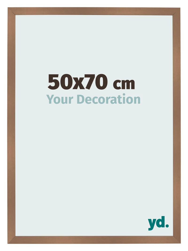 Bilderrahmen 50x70 cm - Kupfer Dekor - MDF - Bologna