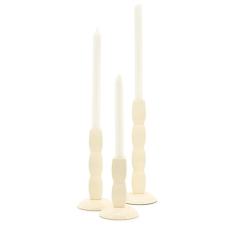 Set Kerzenhalter Prinz beige - By-Boo