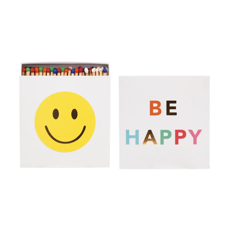 Streichhölzer • Smilie • Be Happy