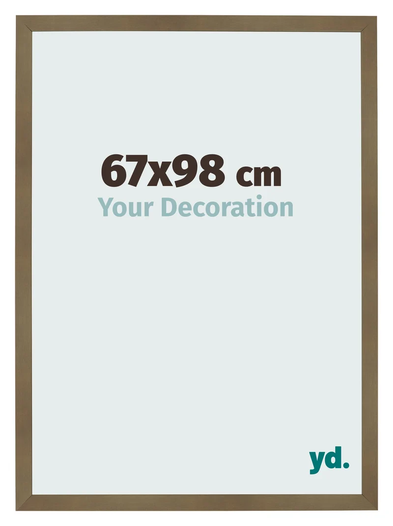 Bilderrahmen 67x98 cm - Bronze Dekor - MDF - Bologna