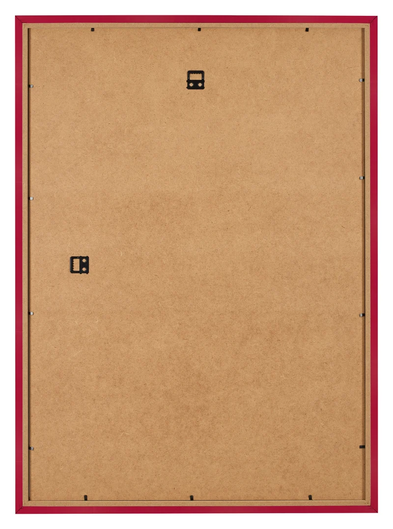 Bilderrahmen A4 - 21x29,7 cm - Rot - MDF - Bologna