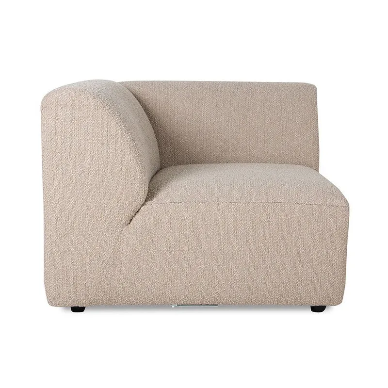 Modulares Sofa Element Jax Boucle Taupe - HKliving