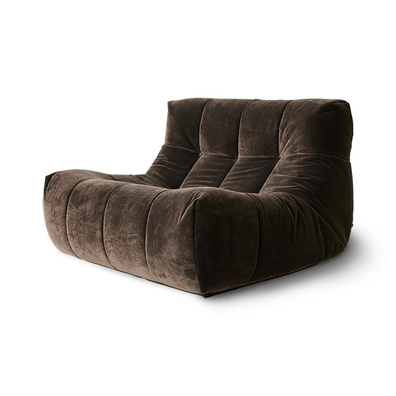 HKliving Lazy Lounge Chair – Loungesessel ohne Gestell, 6 Bezüge