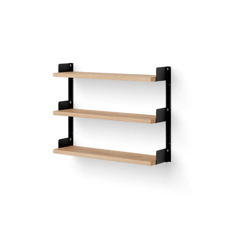 Wandregal Tea Shelf Schwarz - New Works