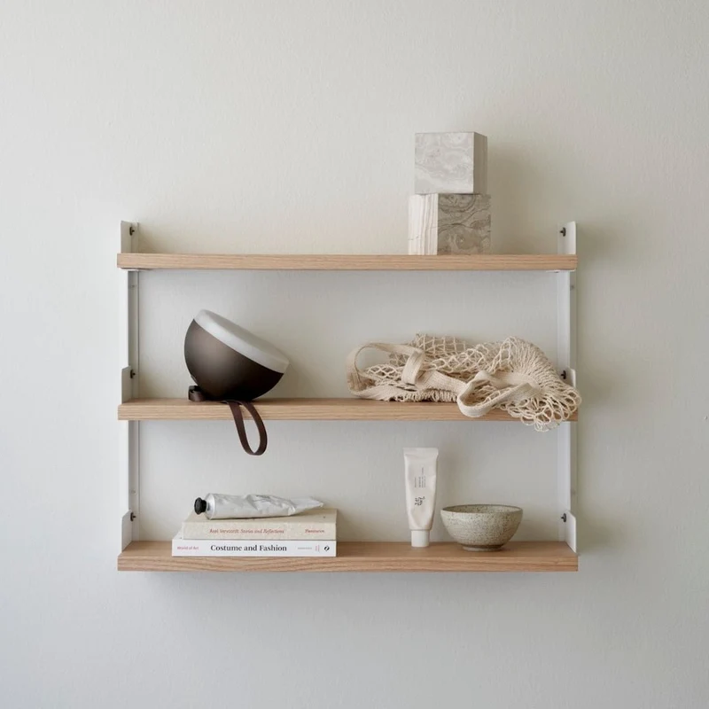 Wandregal Tea Shelf Weiss - New Works