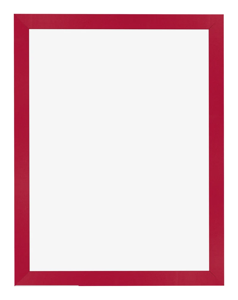 Bilderrahmen 60x80 cm - Rot - MDF - Bologna