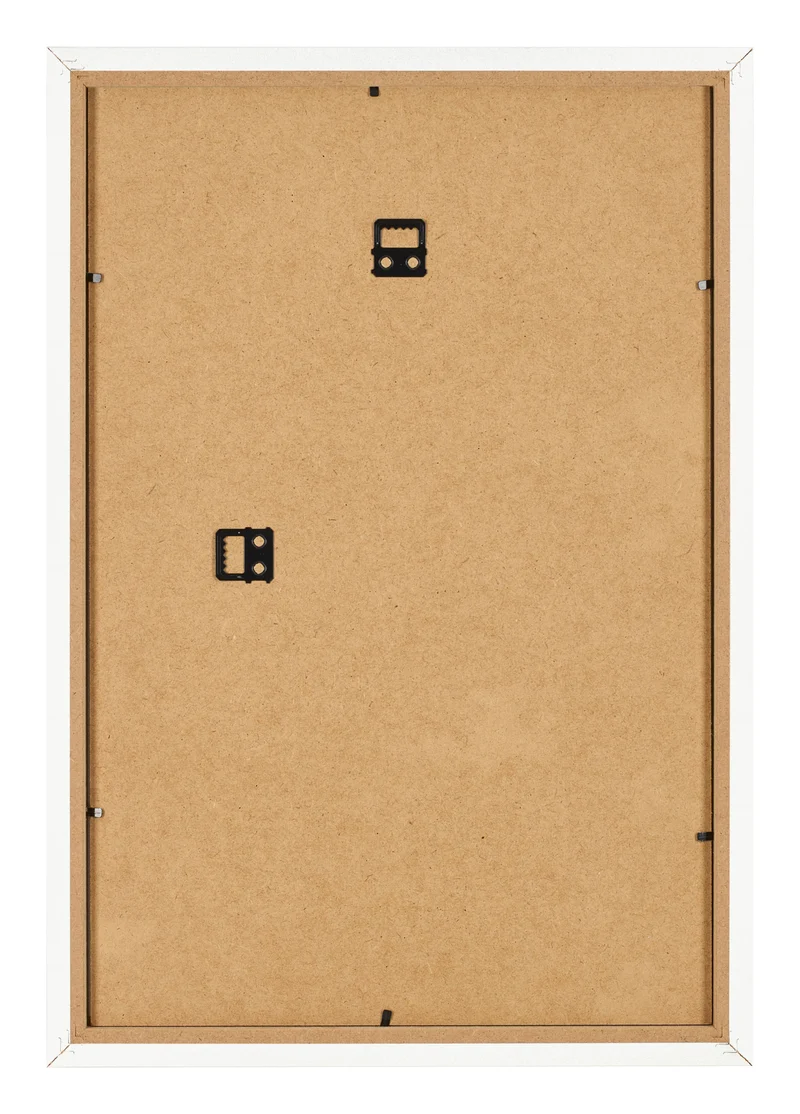 Bilderrahmen 32x45 cm - Weiß Hochglanz - MDF - Bologna
