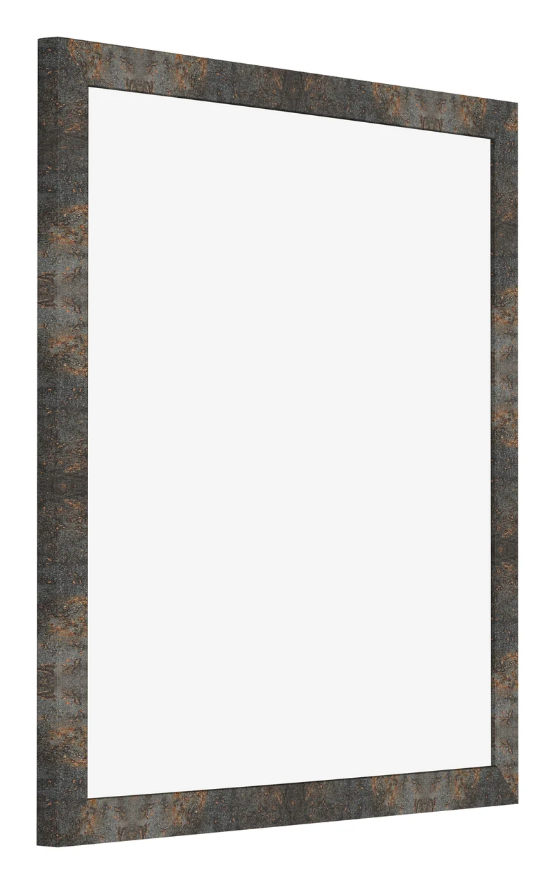 Bilderrahmen 70x70 cm - Oxidiertes Metall - MDF - Bologna