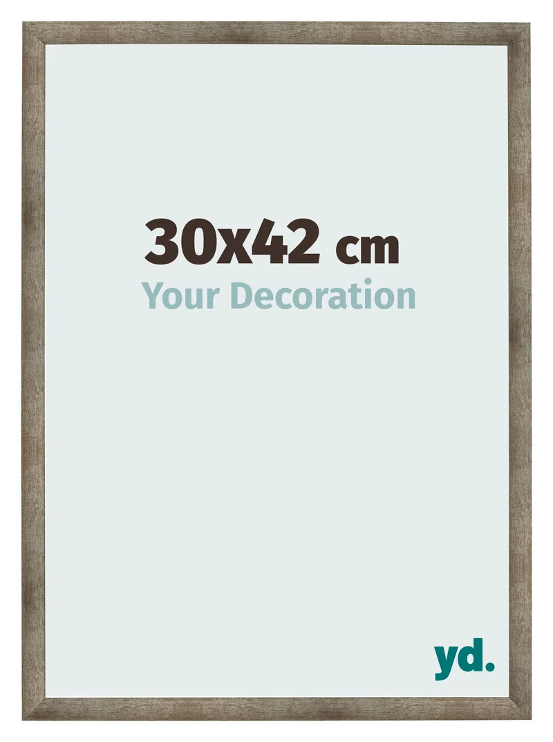 Bilderrahmen 30x42 cm - Metall Vintage - MDF - Bologna
