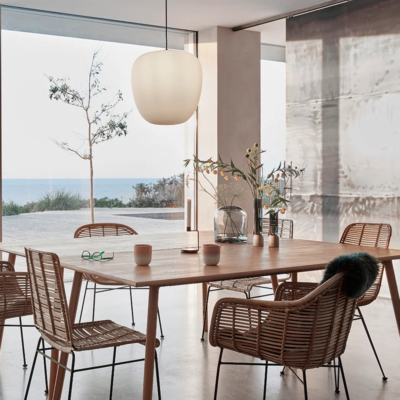 Pendelleuchte Muse Ø40 cm Opalglas - Hübsch Interior