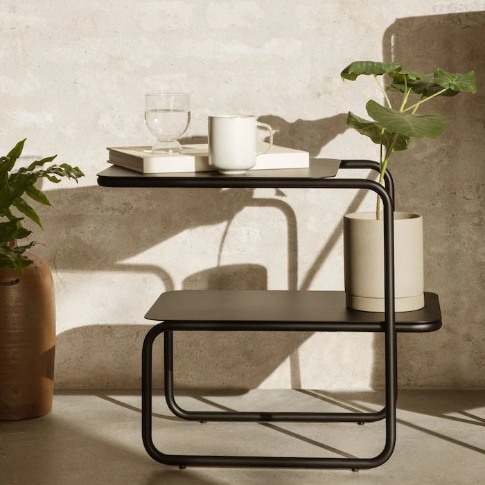 Beistelltisch Level schwarz - ferm LIVING