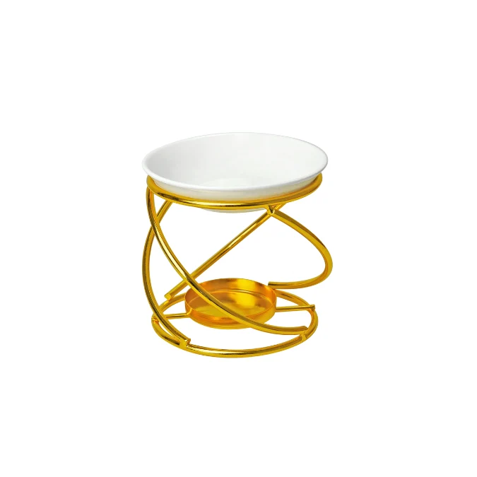 Duftlampe • Spirale Gold