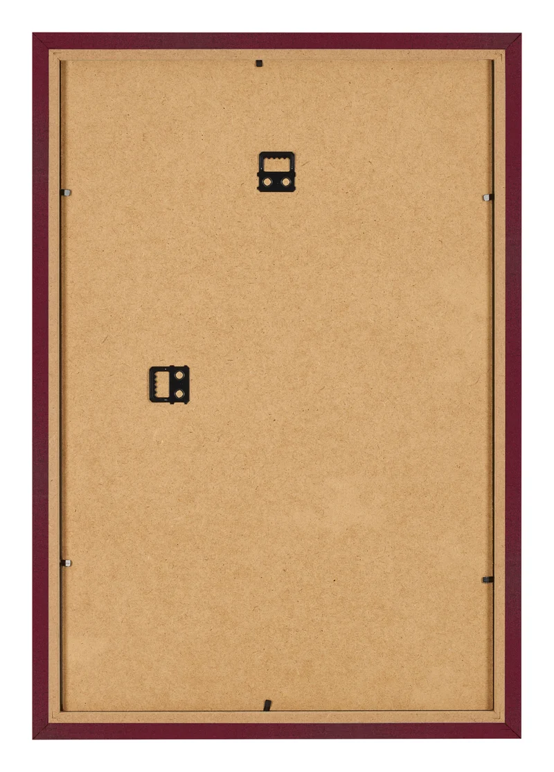 Bilderrahmen 50x75 cm - Weinrot Gewischt - MDF - Bologna