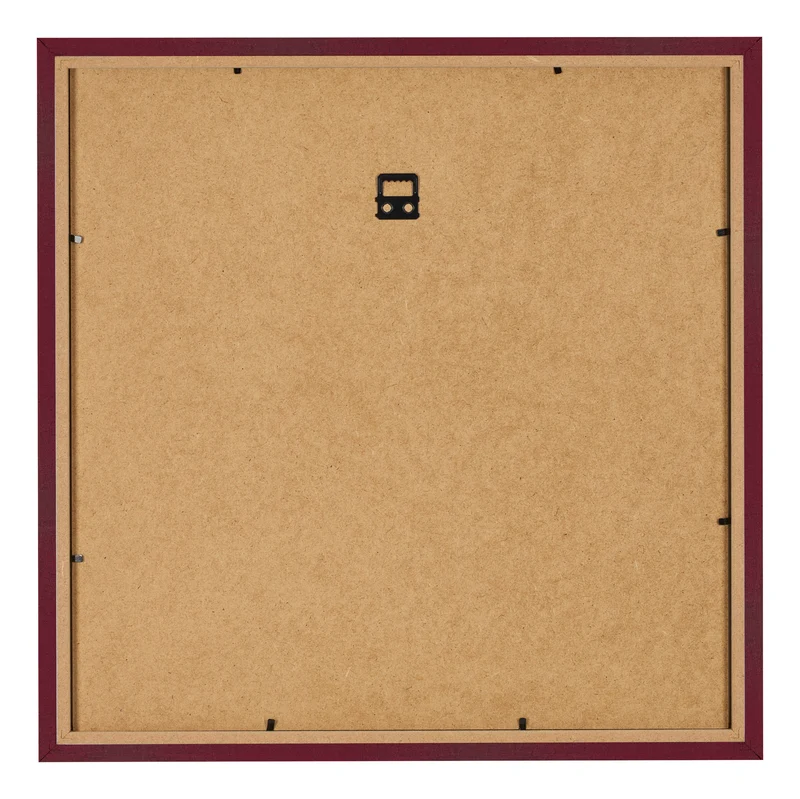 Bilderrahmen 55x55 cm - Weinrot Gewischt - MDF - Bologna