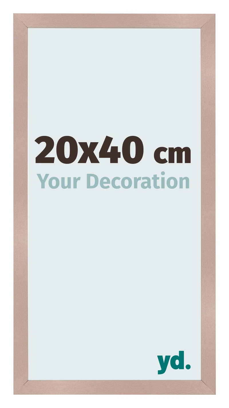Bilderrahmen 20x40 cm - Altrosa - MDF - Bologna