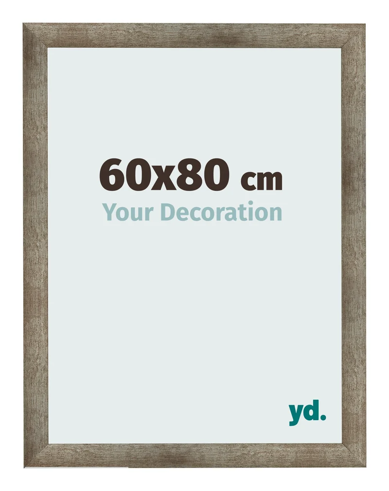 Bilderrahmen 60x80 cm - Metall Vintage - MDF - Bologna