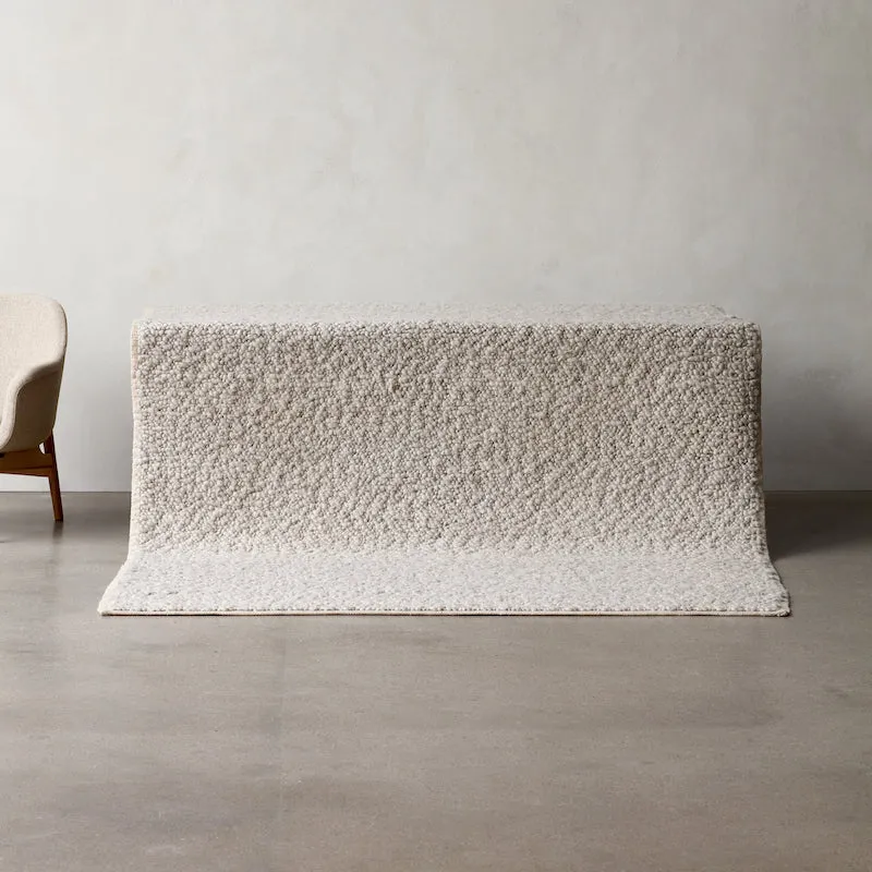 Gravel Rug Teppich, grau - Audo