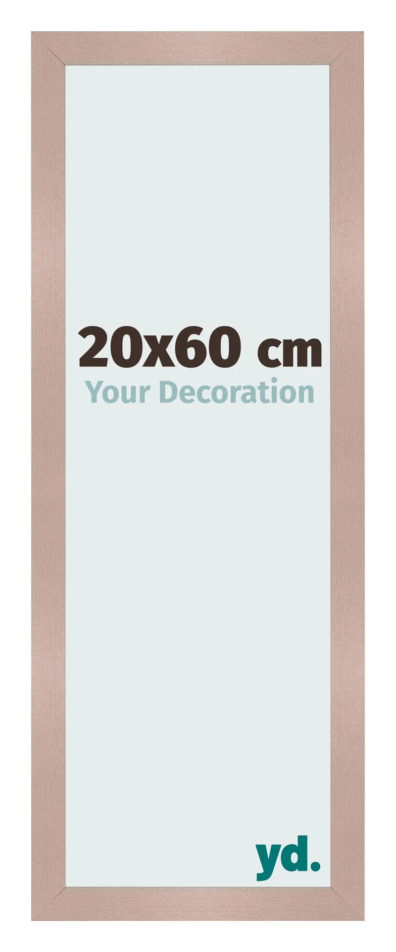 Bilderrahmen 20x60 cm - Altrosa - MDF - Bologna