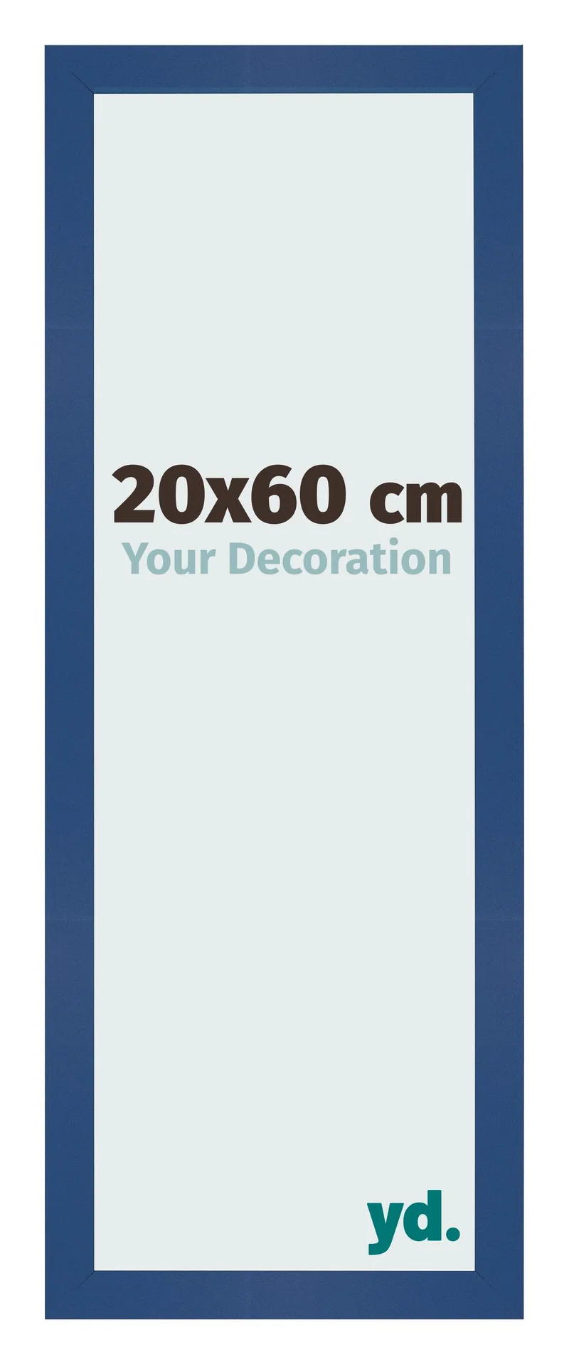 Bilderrahmen 20x60 cm - Dunkelblau - MDF - Bologna