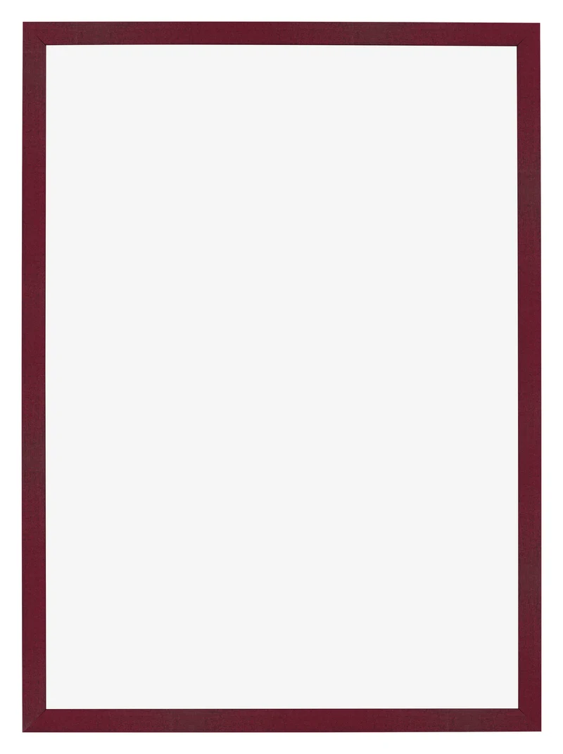 Bilderrahmen A1 - 59,4x84 cm - Weinrot Gewischt - MDF - Bologna