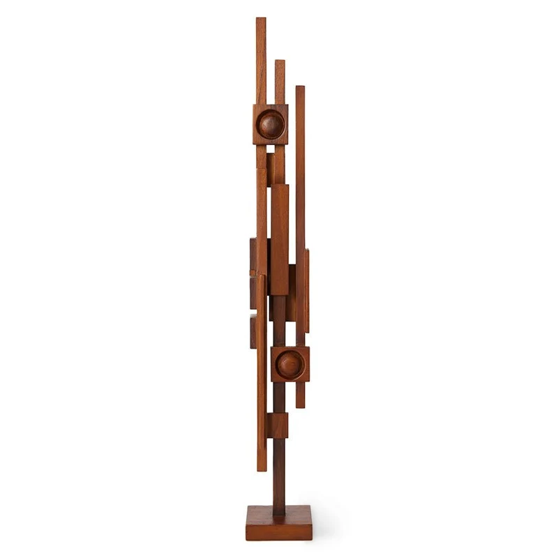 Holzobjekt Skulptur Skyline - HKliving