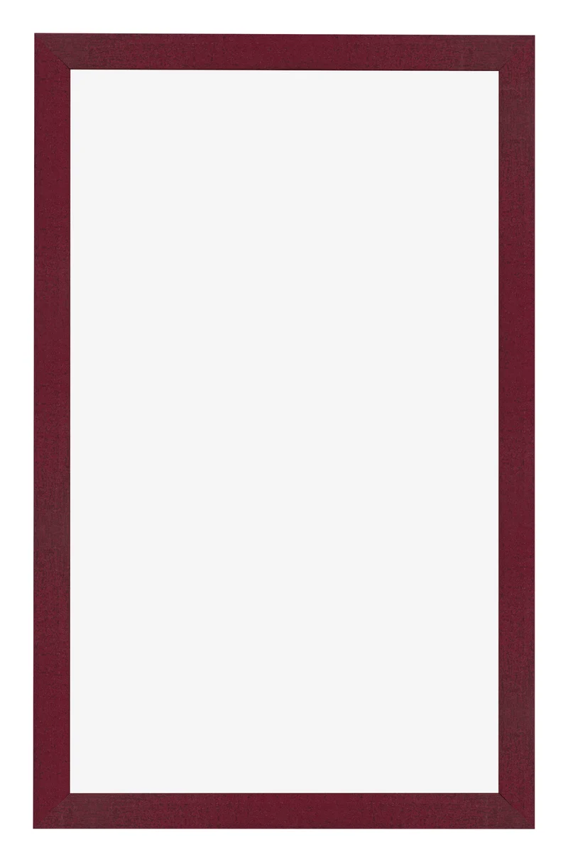 Bilderrahmen 33x48 cm - Weinrot Gewischt - MDF - Bologna