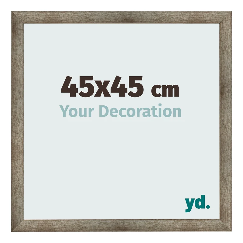 Bilderrahmen 45x45 cm - Metall Vintage - MDF - Bologna