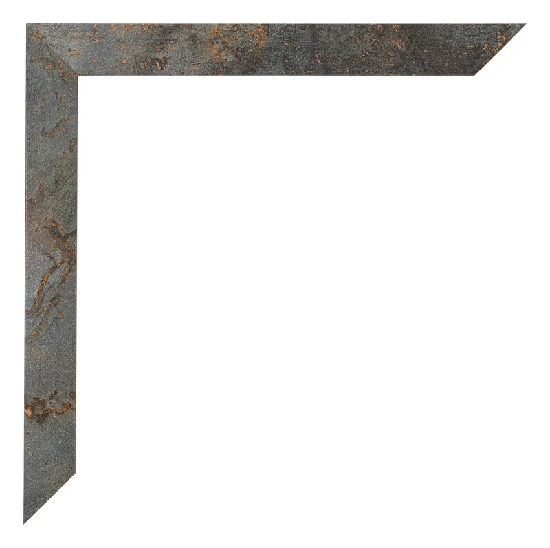 Bilderrahmen A1 - 59,4x84 cm - Oxidiertes Metall - MDF - Bologna