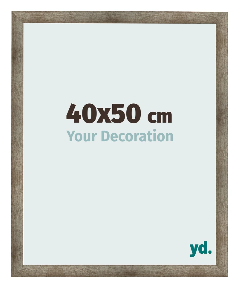 Bilderrahmen 40x50 cm - Metall Vintage - MDF - Bologna