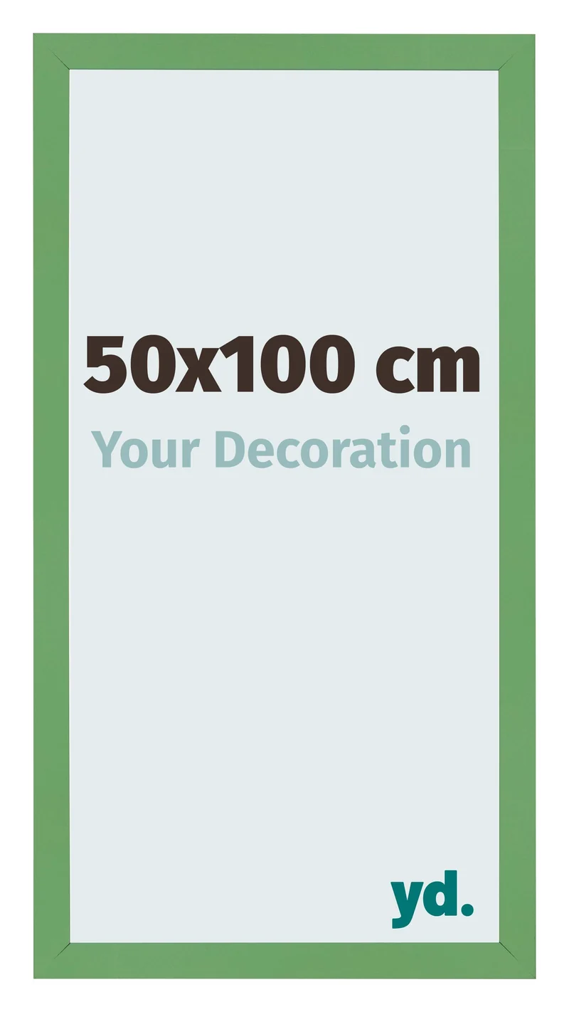 Bilderrahmen 50x100 cm - Grün - MDF - Bologna