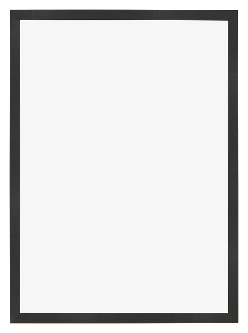 Bilderrahmen A3 - 29,7x42 cm - Schwarz Matt - MDF - Bologna