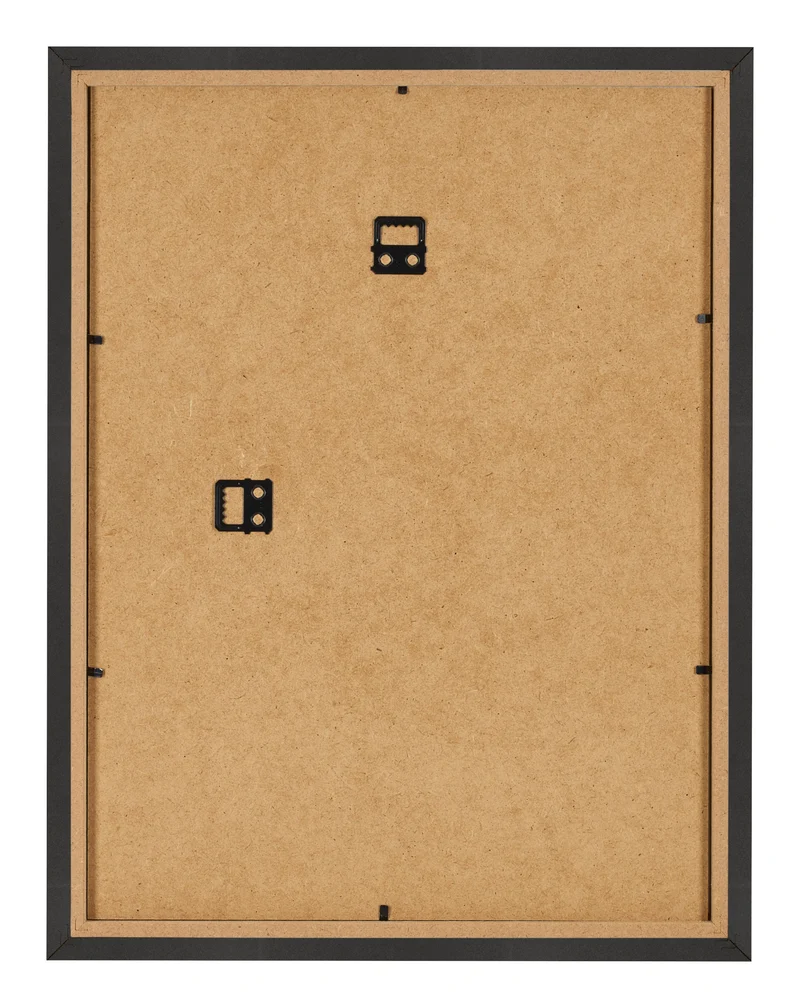 Bilderrahmen 30x40 cm - Schwarz Matt - MDF - Bologna